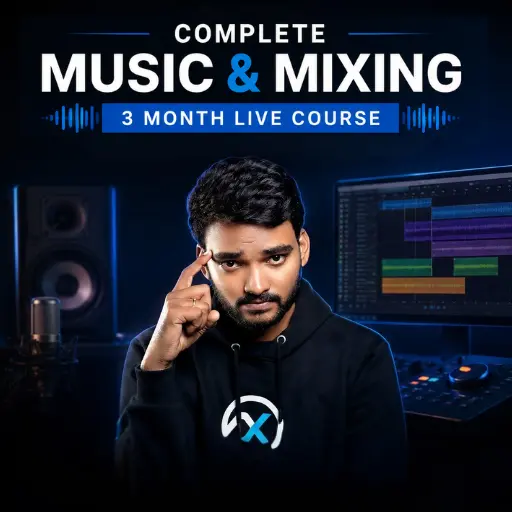 Complete Music Production and Mixing Course — 3 Month Live Course